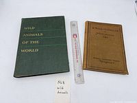 Both books front covers with ruler for scale