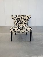 full front view of chair