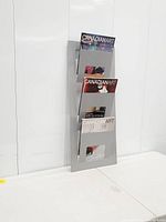 Front view with magazines displayed