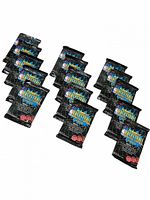 All 15 sealed Fleer ’94-95 Series 1 NBA Basketball card packs laid out