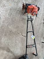 Full view Echo TC-210 tiller with handle and tines