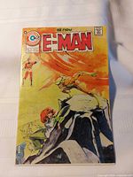 Front cover of Charlton Comics E-Man No. 8