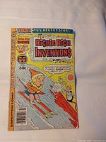 Front cover showing title, artwork, issue number, price