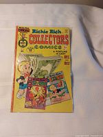Front cover of Richie Rich Collectors Comics showing title, artwork and price