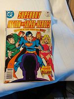 Front cover showing title, characters, overall condition