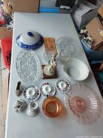 All items laid out on table
