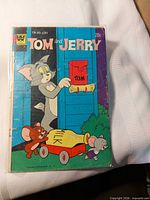 Front cover of Tom and Jerry Whitman comic showing full artwork