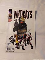 Front cover of Wildcats #1 comic showing title and artwork