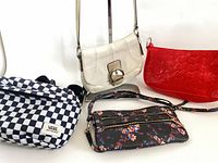 Group shot of all four bags