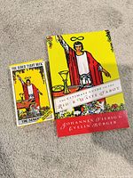 Front covers of pocket booklet and softcover reference book