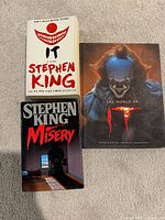 Front covers of all three books