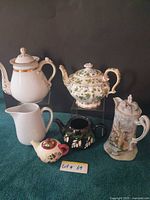 Group shot of all seven ceramic pieces