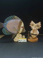 Front view of both items