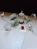 Group shot of all six figurines