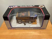 Sealed boxed 1:24 scale Atlanta Thrashers Zamboni bank in display packaging