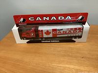 Boxed 1:80 scale Team Canada limited edition truck model