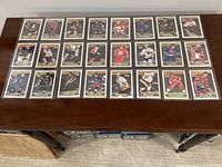 Full set of 24 Black Gold cards laid out