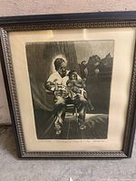 Front view of framed limited edition print