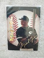 Front of Michael Jordan #98 trading card in sleeve