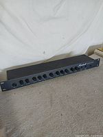 Front view of Marshall 9004 preamp showing full panel and rack ears