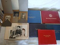 Overview of diploma covers and photo folders