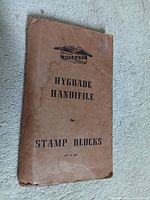 Front cover of Hygrade Handifile booklet