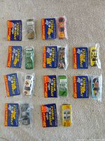 overview of all 11 sealed Speed Wheels cars