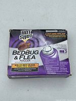 Front of Hot Shot Bedbug & Flea Fogger box