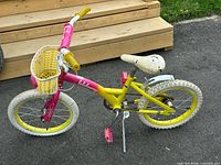 Full left side view of Lalaloopsy bicycle
