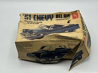 Damaged original AMT box for 1951 Chevy Bel Air model kit