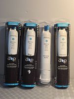 Front view of four sealed EveryDrop Filter 3 units