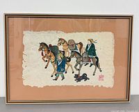 full view of framed painting