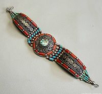 Full bracelet view showcasing overall design and clasp