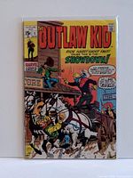 Front cover of The Outlaw Kid #1 comic in sleeve