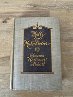 Front cover showing title design and cloth binding