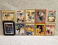 Overall view showing ten cards in two rows