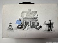 Front of original box showing full three-piece set