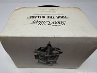 Original Department 56 Snow Village box top