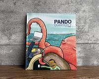 Front cover showing title Pando Quarterly Winter 2014 with illustrated octopus artwork