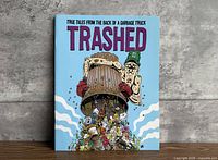 Front cover of Trashed paperback graphic novel