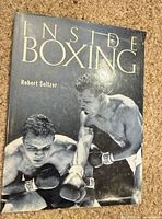 Front cover of Inside Boxing showing dust jacket condition