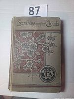 Front cover showing title and decorative design