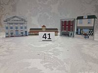 All four Cat's Meow buildings front view