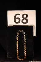 Full view of bracelet on display pad