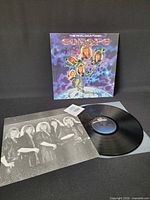 Vinyl record, inner sleeve with band photo, front jacket