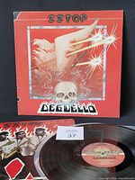 Front cover and vinyl record