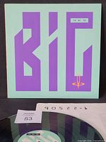 Front cover showing Big Generator artwork