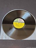 Reprise yellow-label vinyl LP showing side with track list