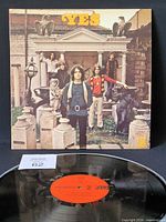 Front of jacket displaying band and Yes logo