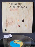 Front cover of LP showing title and design